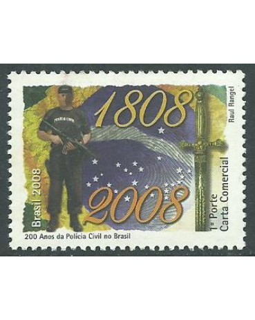 C2746  200 ANOS DA POLÍCIA CIVIL 2008 - 10.975 Mint